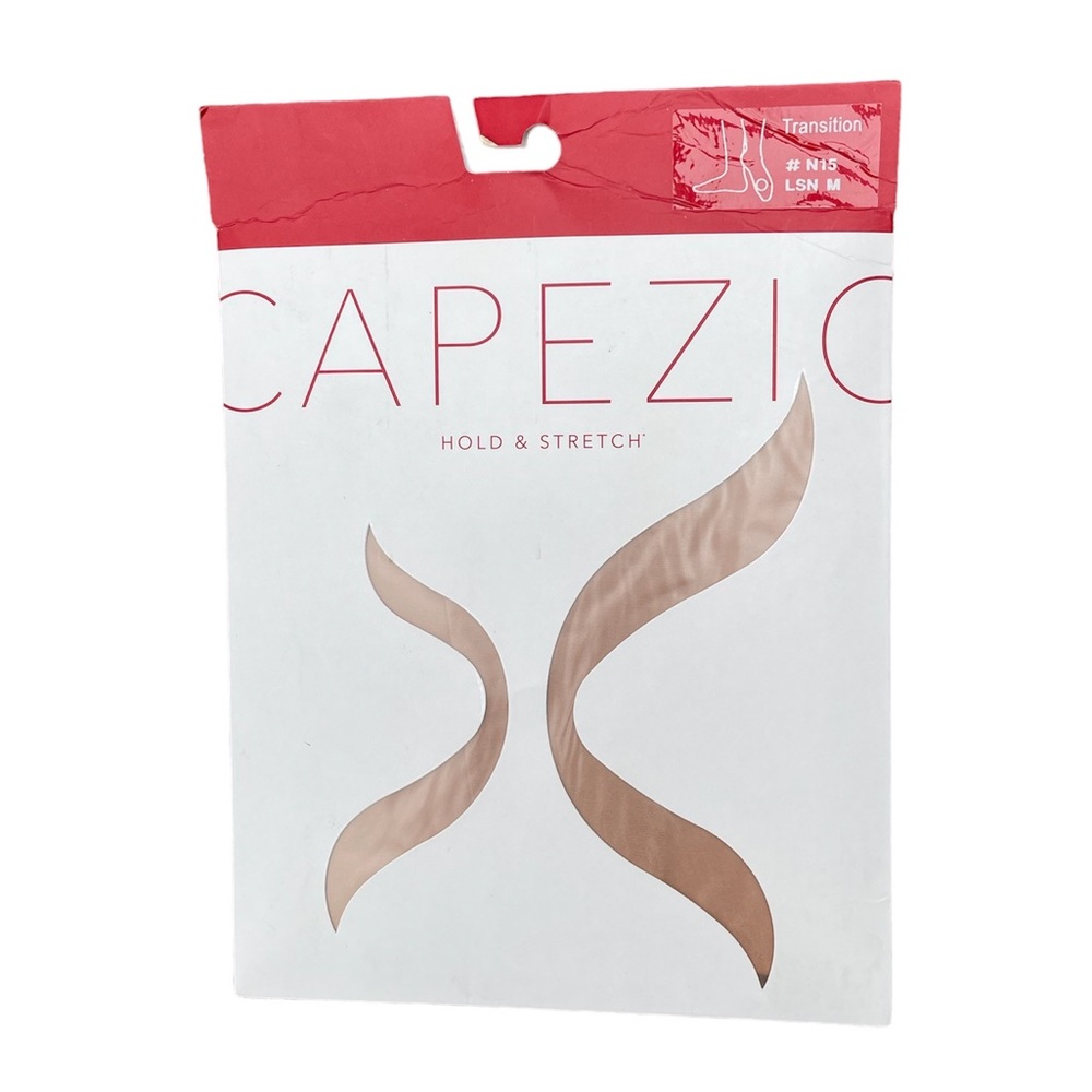 NWT Capezio Hold and Stretch semi opaque transition tights color N15 Size Medium